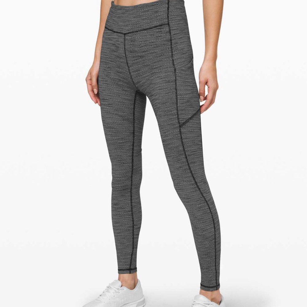 Lululemon Speed Up Tight in Houndstooth 8